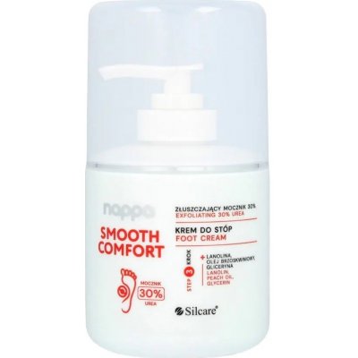 Silcare Nappa Smooth Comfort Foot Cream 30% Urea 250 ml – Zboží Mobilmania