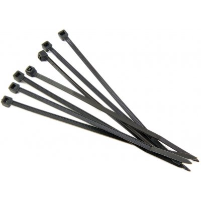 Eobaly.cz Páska stahovací 140183 100 x 2,5 mm černá 100 ks – Zboží Dáma