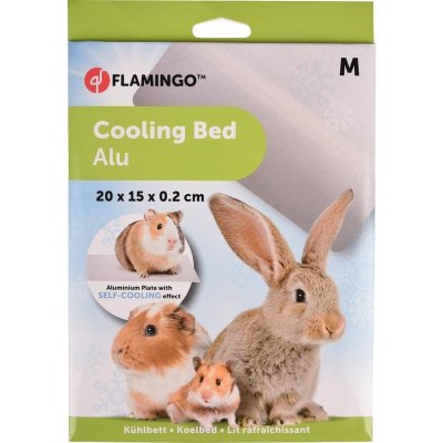 Karlie Flamingo Chladící hliníková podložka pro hlodavce M 20 x 15 x 0,2 cm – Zboží Dáma