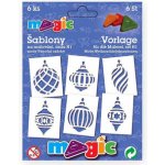 Papírové šablony MAGIC sada H1 Vánoční ozdoby – Zboží Dáma Papírové šablony MAGIC sada H1 Vánoční ozdoby – Zboží Dáma