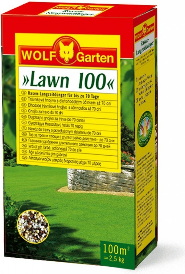 WOLF-Garten Trávníkové dlouhodobé LN-MU 100 2,5 kg