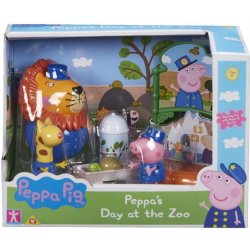 Teddies Peppa Pig sada ZOO 3 a doplňky