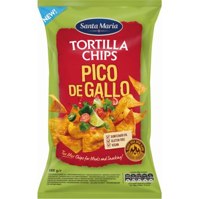 Santa Maria Tortilla chips Pico de Gallo 185 g – Hledejceny.cz