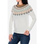 Royal Robbins Dámský svetr Westlands Fairisle Crew sand dollar mariposa pt – Zboží Dáma