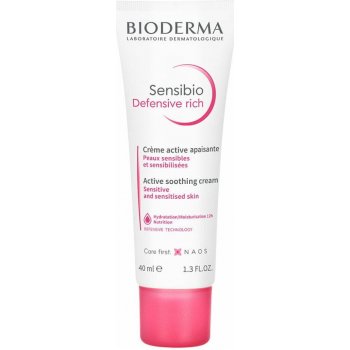 Bioderma Sensibio Defensive rich zklidňujicí krém s výživnou texturou 40 ml