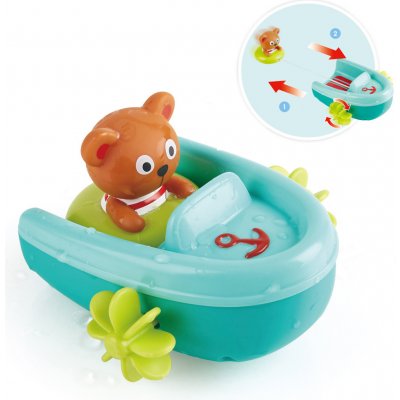 Iden Nafukovací člun Hape se zpětným motorem – Zboží Mobilmania