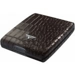 Tru Virtu Money & Cards Beluga - leather Croco Brown – Zboží Mobilmania