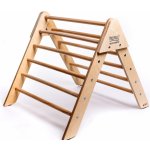Montessori ELIS DESIGN Piklerové trojúhelník pro kluky vše lakované bezbarvý lak – Zboží Mobilmania