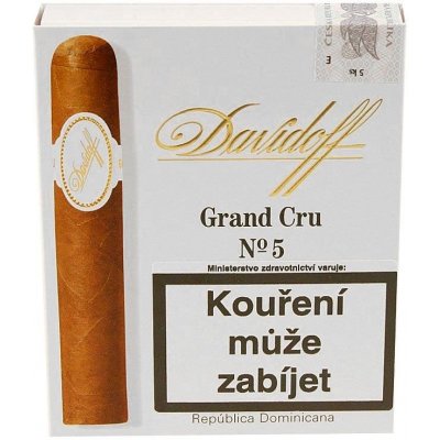 Davidoff Grand Cru No.5 5 ks – Zboží Mobilmania