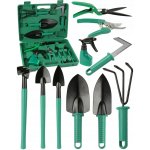 Sada zahradního nářadí 10ks v kufru MAR-POL M83053 – Zboží Mobilmania