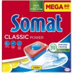 Somat Classic Power Lemon tablety do automatické myčky na nádobí 80 ks 1328g – Zboží Dáma
