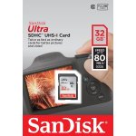 SanDisk Ultra SDHC 32 GB UHS-I SDSDUNC-032G-GN6IN – Hledejceny.cz