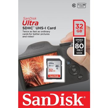 SanDisk Ultra SDHC 32 GB UHS-I SDSDUNC-032G-GN6IN