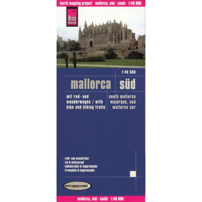 Malorka Jih Mallorca South 1:40.000 turist. mapa RKH – Hledejceny.cz