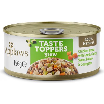 Applaws Taste Toppers Stew Kuře a jehněčí mrkev 24 x 156 g – Zboží Mobilmania