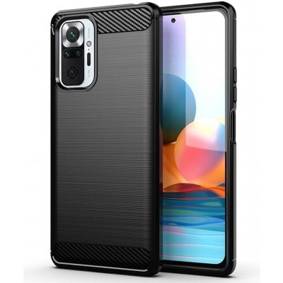 FORCELL Obal / kryt na Xiaomi Redmi Note 10 5G černý - Forcell CARBON