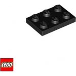 LEGO® 3021 Podložka 2x3 Černá – Zboží Dáma