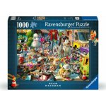 RAVENSBURGER Venčení psů 1000 dílků – Zboží Dáma