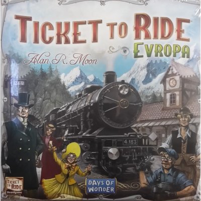 Days of Wonder Ticket to Ride Europe – Zboží Mobilmania