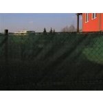 PloteS - Stínící síť na ploty šiře 120 cm délka na přání - zelená- stínivost 90%
