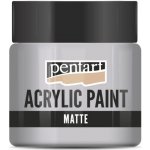 Pentart Akrylová barva matná 50 ml ŠEDÁ – Hledejceny.cz