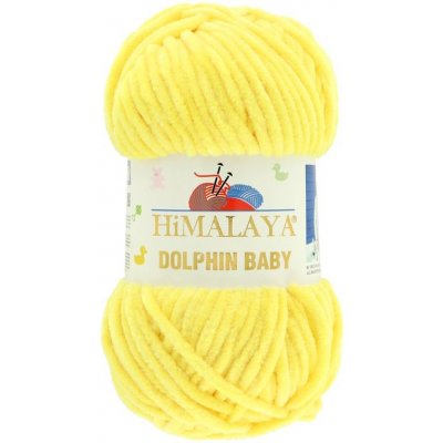 Himalaya příze Dolphin Baby - 80313 žlutá