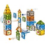 Bavytoy Magnetická stavebnice Město maxi 128 ks – Zboží Živě