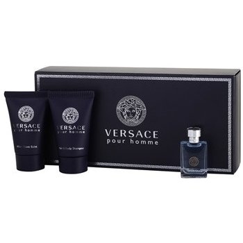 Versace Pour Homme EDT 5 ml + sprchový gel 25 ml + balzám po holení 25 ml dárková sada