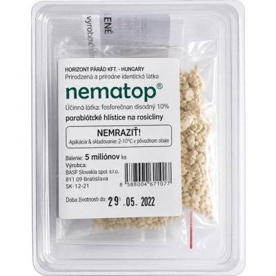 BioTomal Nematop parazitické hlístice proti larvám lalokonosců – Hledejceny.cz