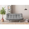 Pohovka Atelier del Sofa 3-Seat Sofa-Bed Misa Small SofabedLight Grey