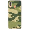 Pouzdro a kryt na mobilní telefon Samsung iSaprio Green Camuflage 01 Samsung Galaxy A40