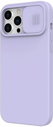 Pouzdro Nillkin CamShield Silky Magnetic Apple iPhone 13 Pro Max fialové