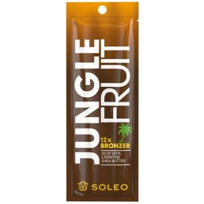 Soleo JUNGLE FRUIT 12 x bronzer krém do solária 15 ml – Zboží Dáma