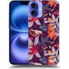 Pouzdro a kryt na mobilní telefon Apple Picasee Ultimate Case pro Apple iPhone 16 Plus - Purple Leaf