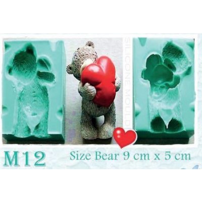 Silikonová forma medvídek a srdce - Galias Moulds – Hledejceny.cz