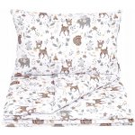 Duetbaby povlečení Srnky bílé 135 x 100 cm – Sleviste.cz