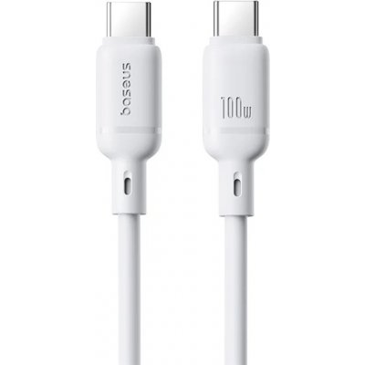 Baseus P10377704213-00 USB-C/USB-C, 100W, 1m, bílý – Zboží Živě