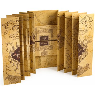 Noble Collection Pobertův plánek Harry Potter Replika – Zboží Dáma