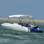 Bimini stříška se 3 oblouky zahrada-XL bílá 183 x 180 x 137 cm – Hledejceny.cz