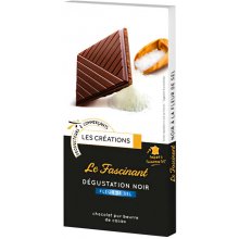 Les Créations Hořká čokoláda se solí 100 g