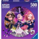 Ravensburger Kulaté K-pop Lovkyně démonů Pro fanoušky! 500 dílků – Zboží Mobilmania
