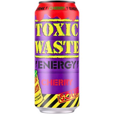 Toxic Waste Energy Sour Cherry 0,5 l – Zboží Dáma