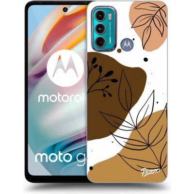 Pouzdro Picasee silikonové Motorola Moto G60 - Boho style černé