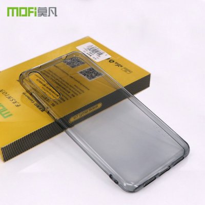 Pouzdro Mofi Yin průhledné z měkkého plastu Huawei P20 Pro - šedé