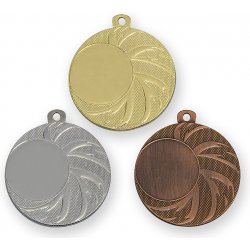 Medaile na emblém 45 mm zlatá