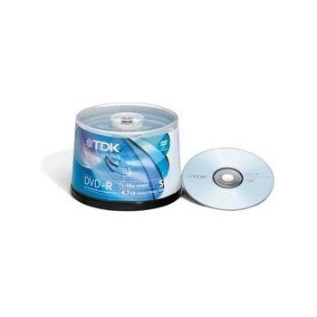 TDK DVD-R 4,7GB 16x, 50ks (T19417)