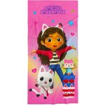 Carbotex osuška Gábinin kouzelný domek motiv překvapení 70 x 140 cm – Sleviste.cz