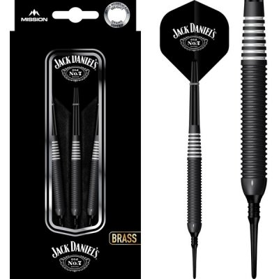 Mission Jack Daniels Darts Brass Electro Black 19 g – Zboží Dáma