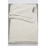 Meyco Deka do kočárku kolébky samet Knots Stone Green – Sleviste.cz