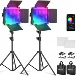 Neewer RGB660 Pro Set 2x LED RGB – Sleviste.cz